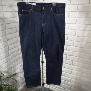 Gap Vintage Slim Mid Rise Ladies Size 33 / 16rs Dark Wash Blue Jeans